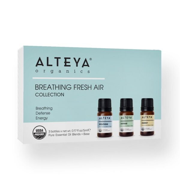 Alteya Organics - Økologiske Essentielle olier - Breathing Fresh Air Gaveæske - Alteya Organics