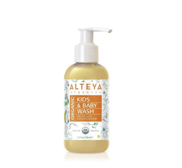 Alteya Organics - Organic Kids & Baby Wash 150ml - Alteya Organics