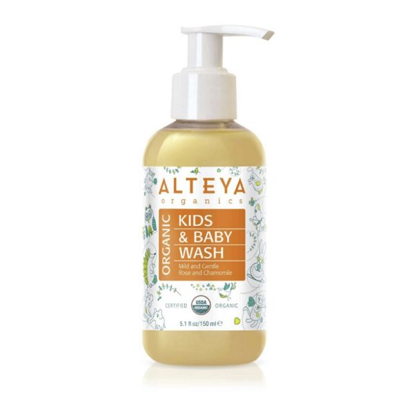 Alteya Organics - Organic Kids & Baby Wash 250ml - Alteya Organics