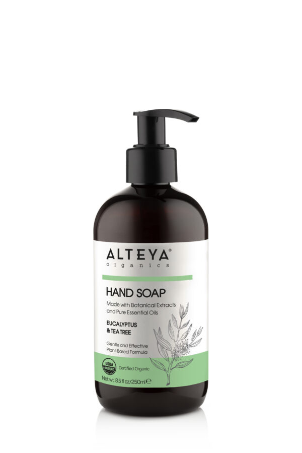 Alteya Organics - Økologisk Flydende Håndsæbe - Eucalyptus & Tea Tree 250ml - Alteya Organics