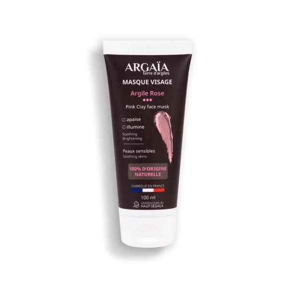 Argaïa - Natural Pink Clay face mask - ARGAÏA