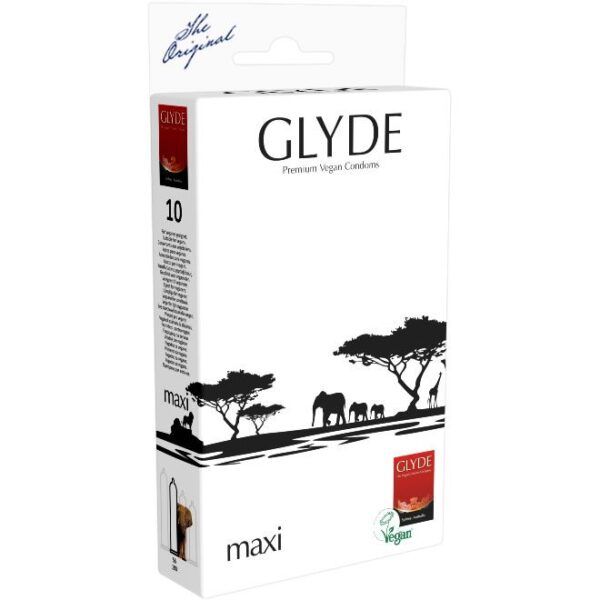 GLYDE - Kondomer Maxi 10 stk - GLYDE