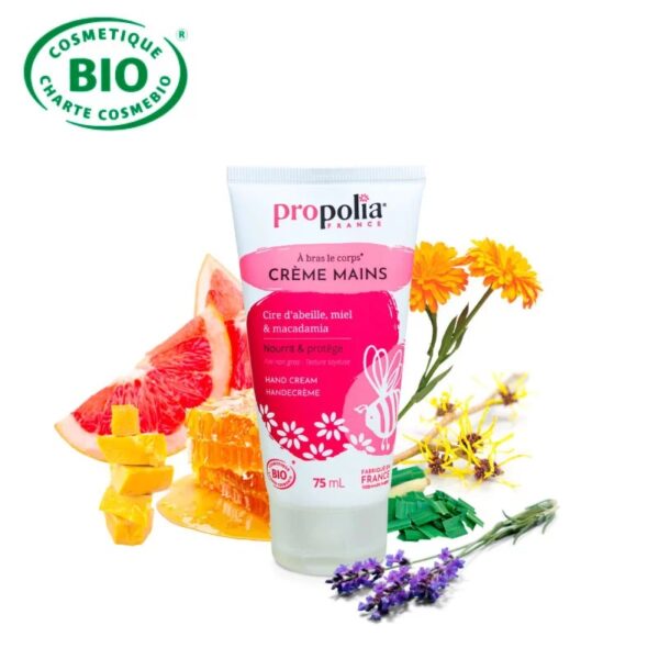 Propolia® - Økologisk Håndcreme - bivoks, honning og macadamia - Propolia®