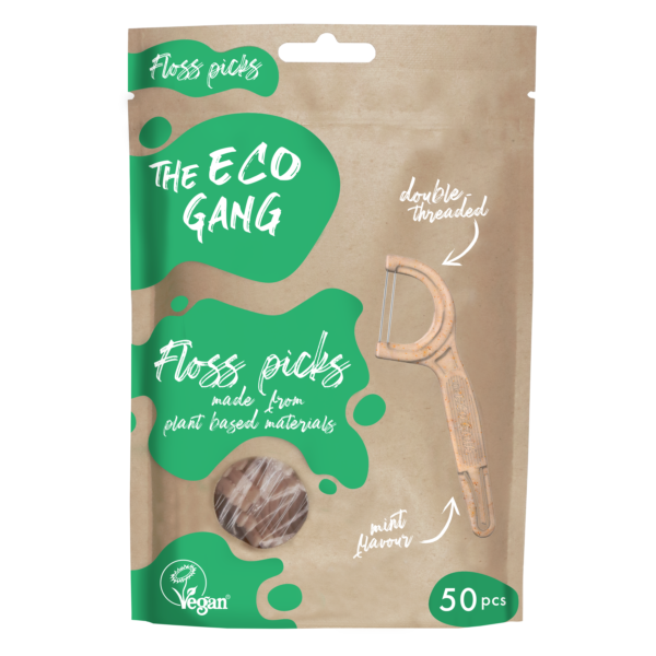 THE ECO GANG - Tandtrådsbøjler dobbeltstrenget med mint - THE ECO GANG