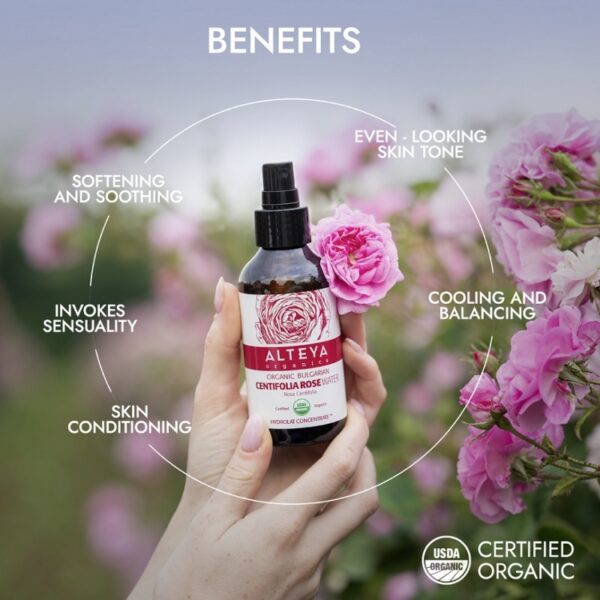 Alteya Organics - Centifolia Rose Water - Zero Waste 120ml - Alteya Organics