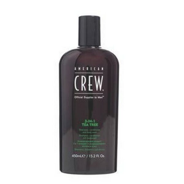 American Crew - 3 In 1 Tea Tree - 450 ml - american crew