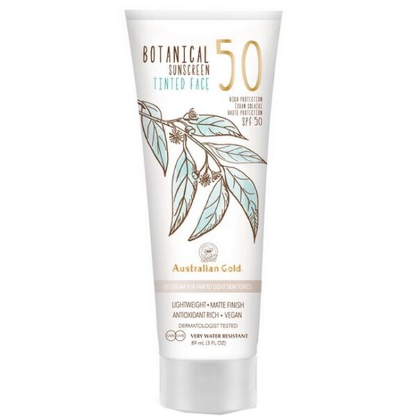 Australian Gold - Botanical Tinted Face SPF 50 Fair Light - australian gold