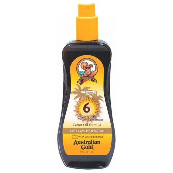 Australian Gold - Carrot Oil Sun Spray SPF6 - 237 ml - australian gold