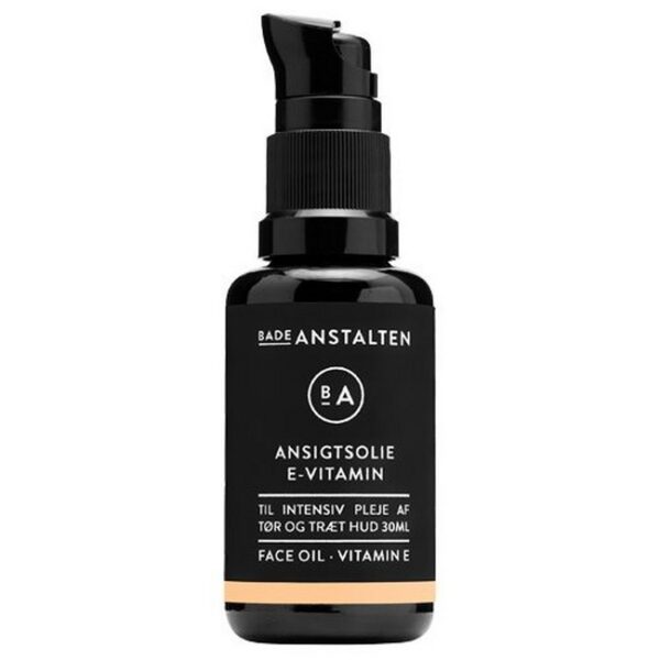 Badeanstalten - Ansigtsolie E-Vitamin - 30 ml - badeanstalten