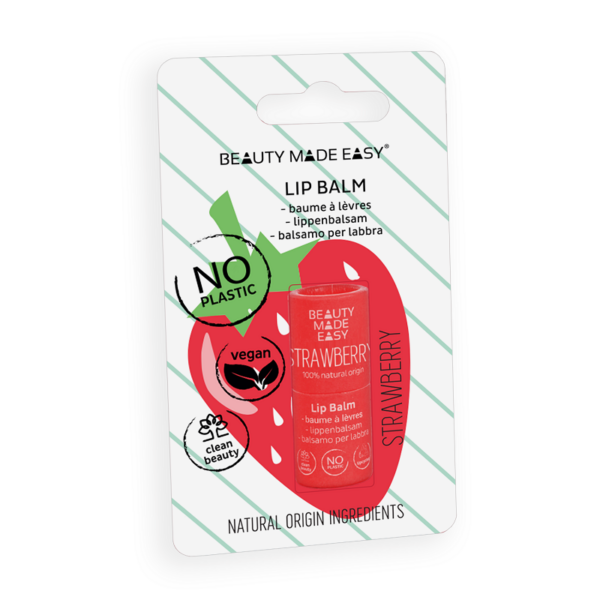 Beauty Made Easy® - Lip Balm - Strawberry - BEAUTY MADE EASY®