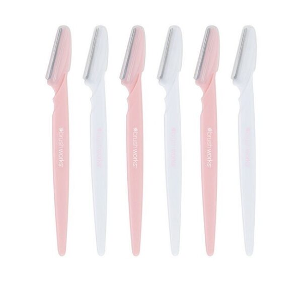 BrushWorks - Angled Dermaplaners - 6 stk - brushworks