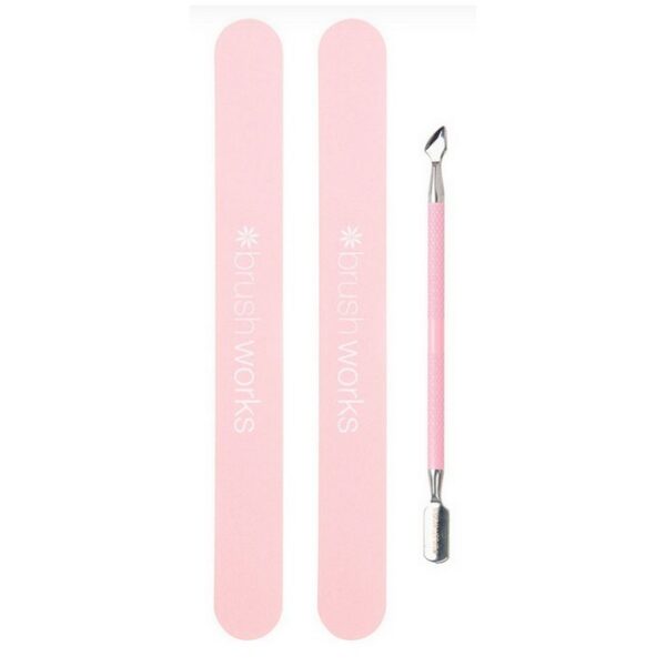 BrushWorks - Cuticle Pusher & Nail Files - brushworks