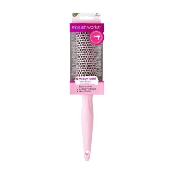 BrushWorks - Medium Radial Blow Dry Vent Brush - brushworks