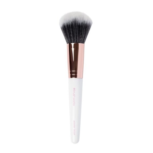 BrushWorks - Makeup Powder Brush Pink & Gold - brushworks