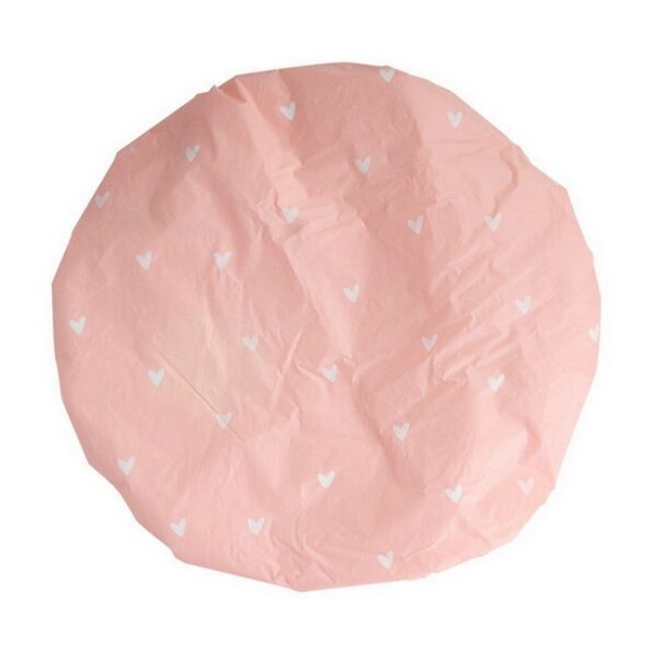 BrushWorks - Reversible Shower Cap Heart Pattern - brushworks