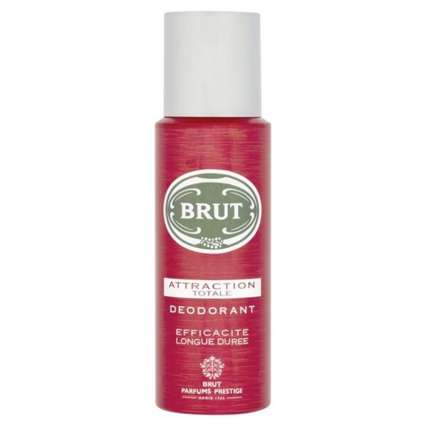 Brut - Attraction Totale Deodorant Spray - 200 ml - brut