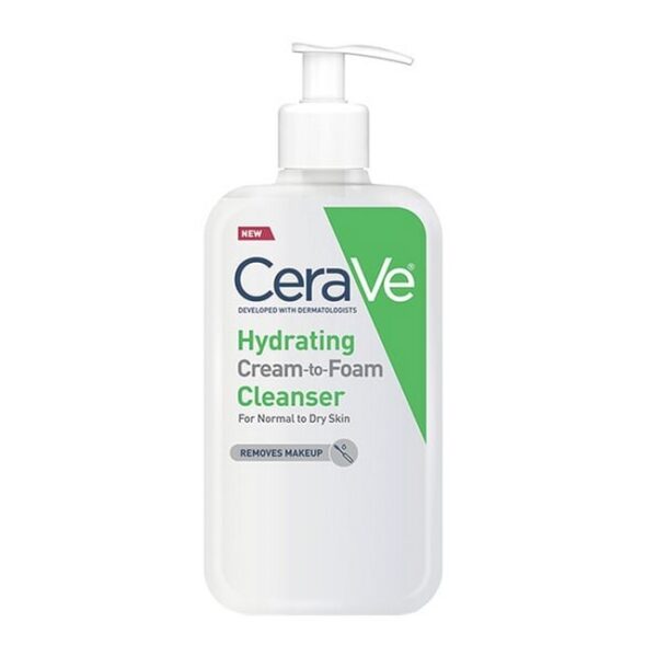 CeraVe - Hydrating Cream To Foam Cleanser Normal To Dry Skin - 236 ml - cerave