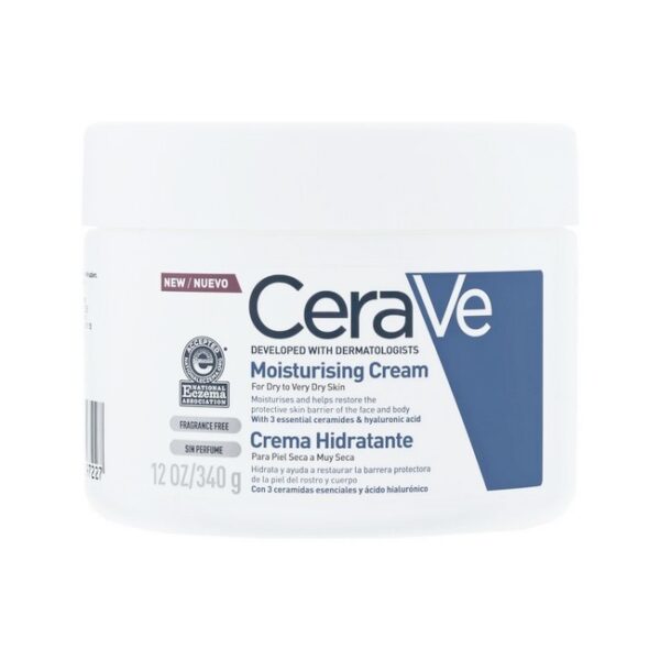 CeraVe - Moisturising Cream Dry to Very Dry Skin - 340 ml - cerave