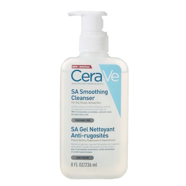 CeraVe - SA Smoothing Cleanser Dry Rough Bumpy Skin - 236 ml - cerave