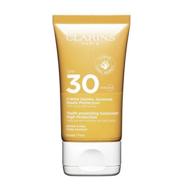 Clarins - Sun Youth Protecting Sunscreen High Protection SPF30 Face - 50 ml - clarins