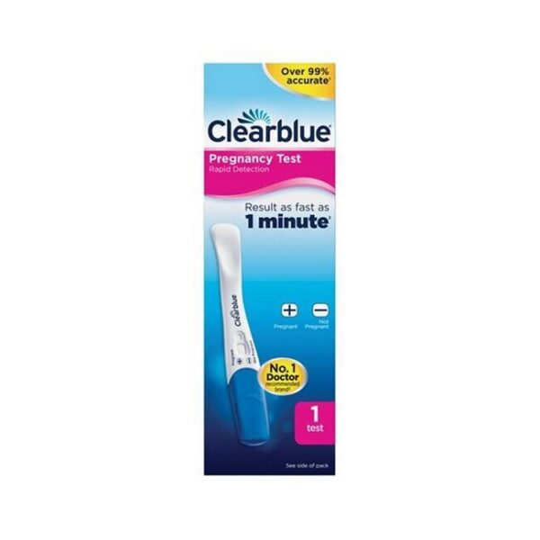 Clearblue - Graviditetstest Rapid 1 Minute - 1 Pak - clearblue