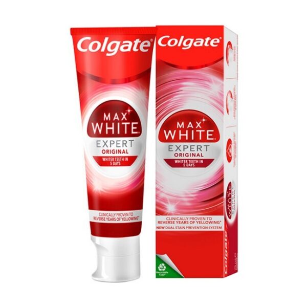 Colgate - Max White Expert Original Tandpasta - 75 ml - colgate