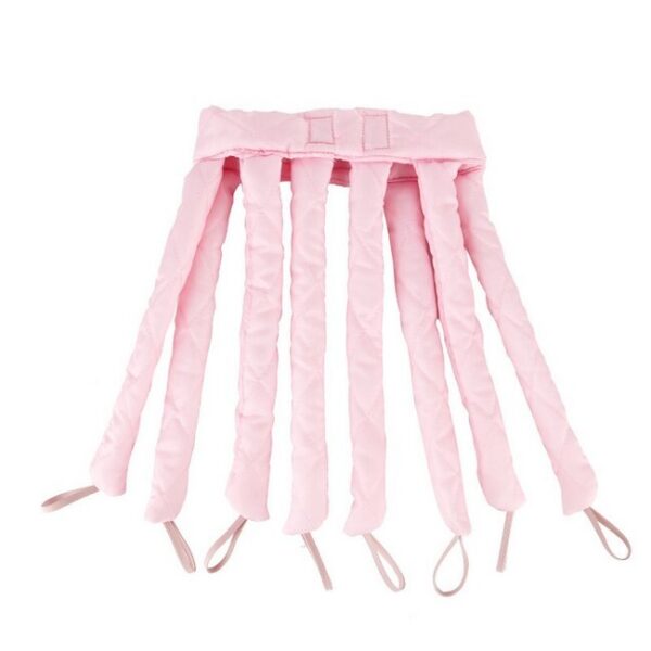 Curl Band - Heatless Curls Pink Hair Band Rollers - curl band