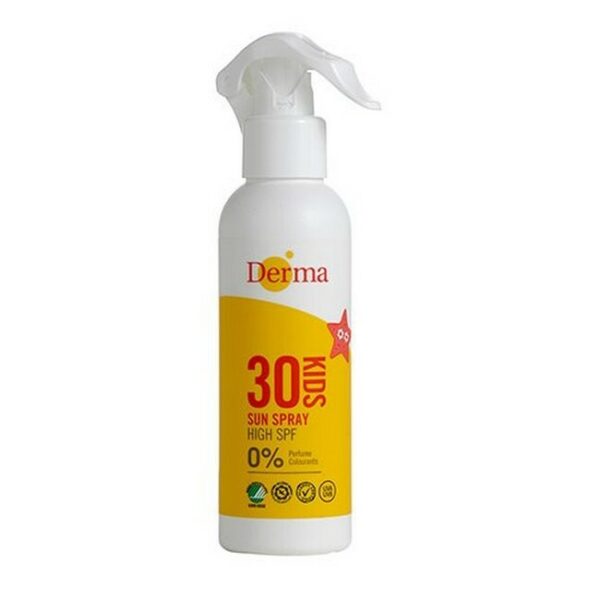 Derma - Kids Solspray SPF30 - 200 ml - derma