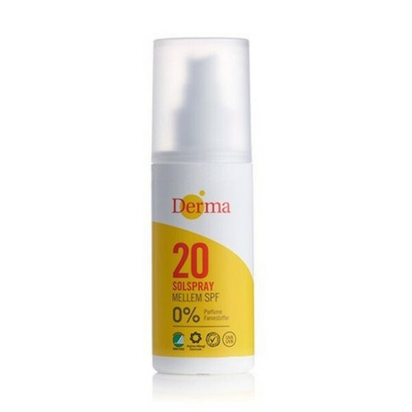 Derma - Solspray SPF 20 - 150 ml - derma