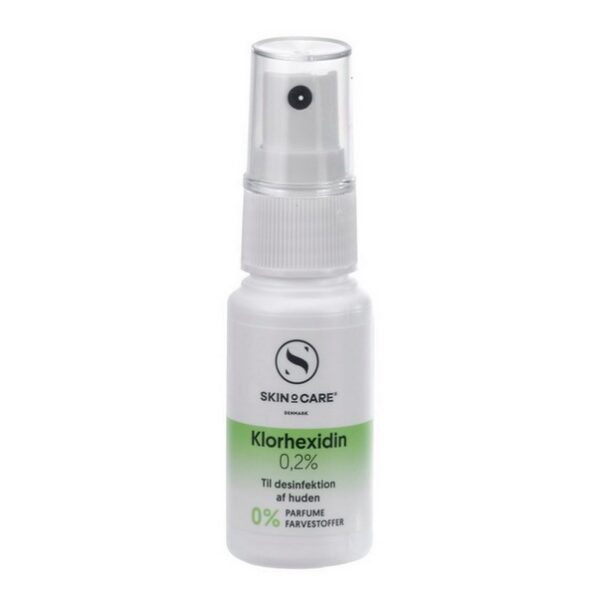 Dermaroller - Rens Desinficerende Klorhexidin Spray - 30 ml - dermaroller