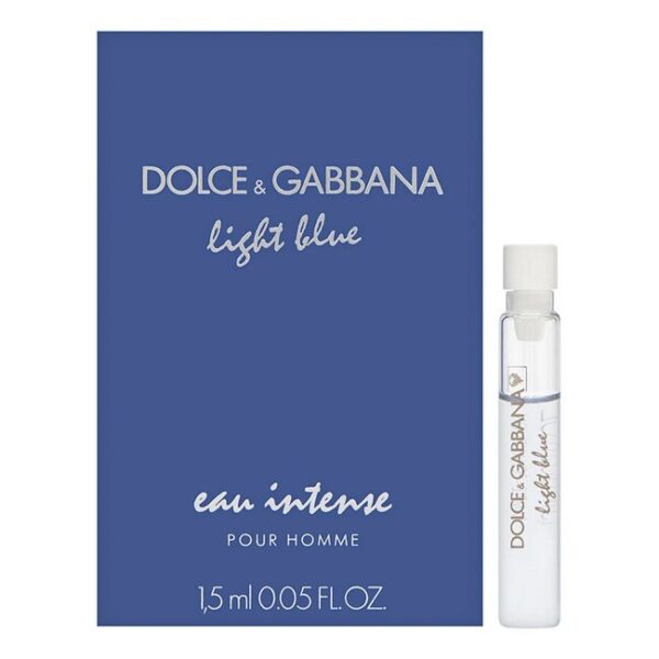 Dolce & Gabbana - Light Blue Eau Intense Pour Homme Sample 1 ml - dolce & gabbana