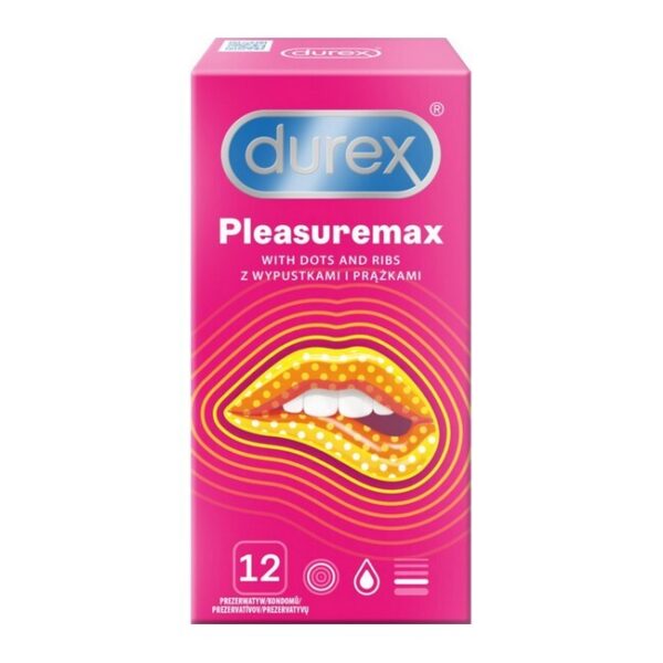 Durex - Pleasuremax Kondomer - 12 Stk. - durex