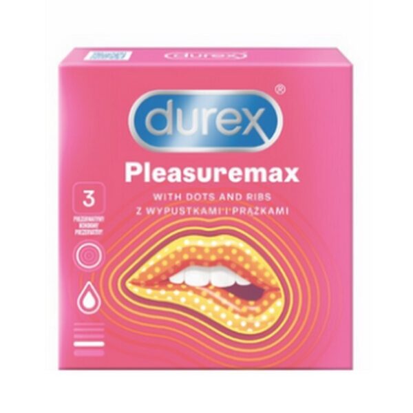 Durex - Pleasuremax Kondomer - 3 Stk. - durex