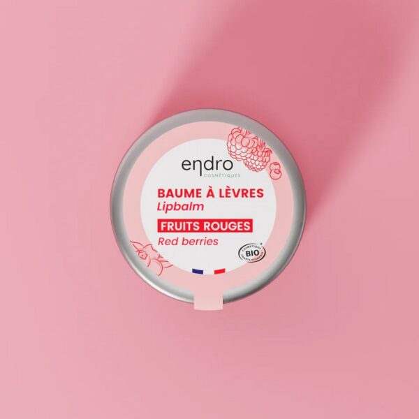 endro cosmètiques - Bio Lipbalm - Red berries - endro Cosmétiques