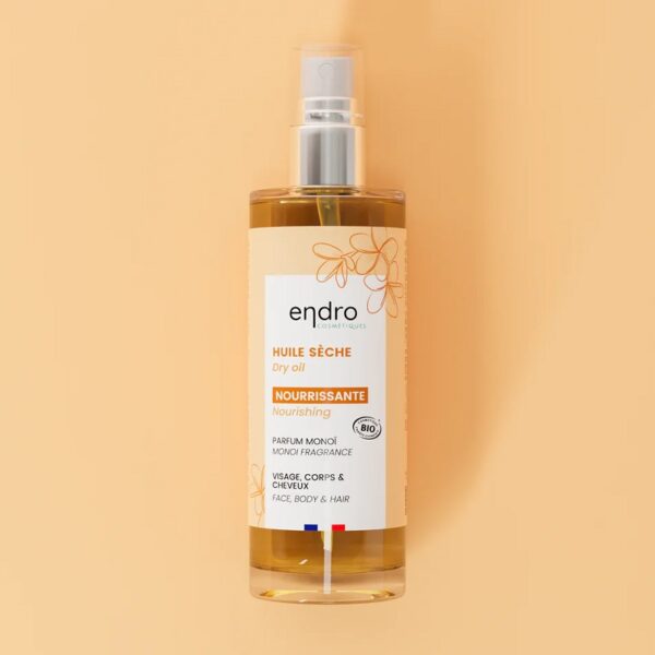 endro cosmètiques - 3-in-1 bio dry oil - Monoï - endro Cosmétiques