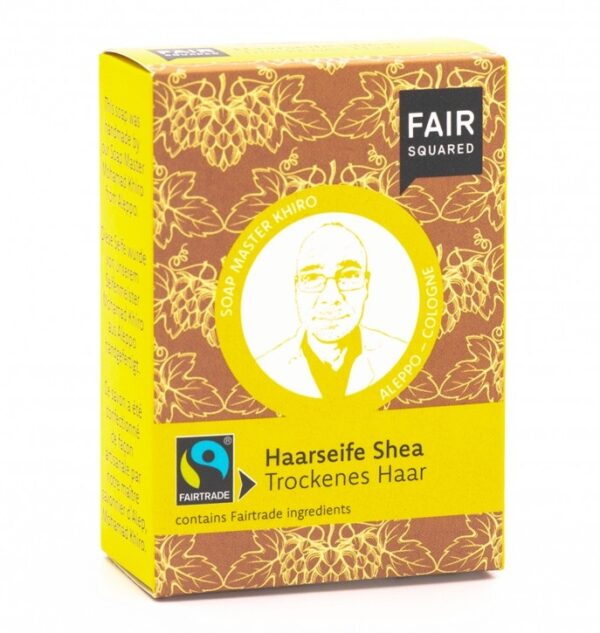 FAIR SQUARED - Økologisk Shea Shampoobar UNO - Tørt Hår - FAIR SQUARED