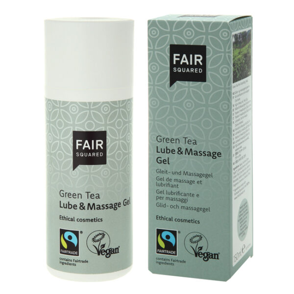 FAIR SQUARED - Green Tea Lube & Massage Gel - FAIR SQUARED