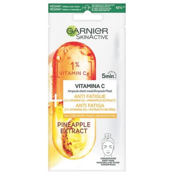 Garnier - SkinActive Ampoule Sheet Mask Vitamin C - 1 Piece - garnier