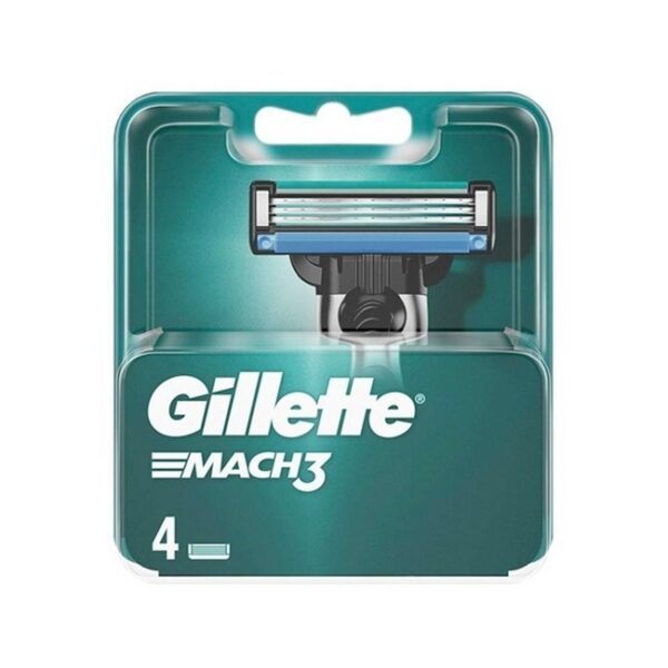 Gillette - Mach3 Barberblade 4 Pak - gillette