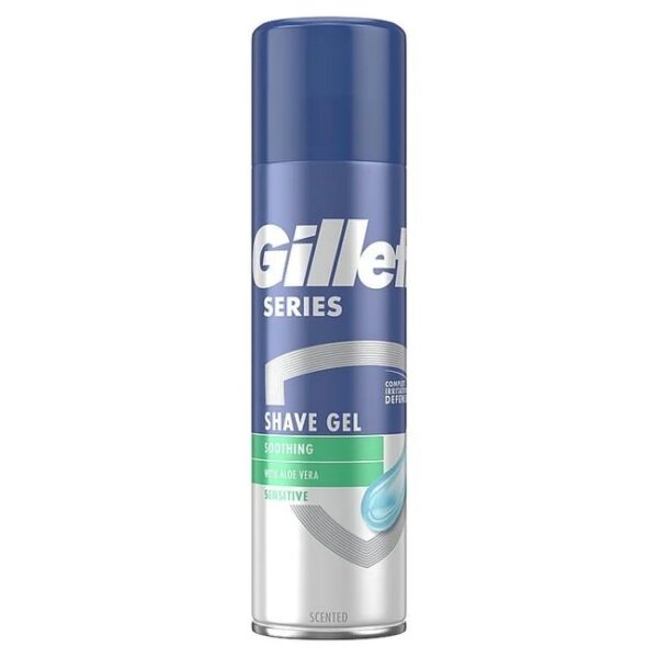 Gillette - Series Shave Gel Sensitive Skin - 200 ml - gillette