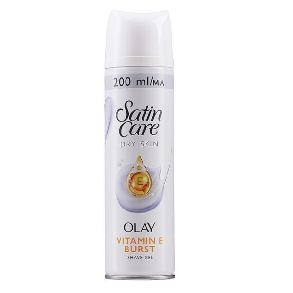 Gillette - Satin Care Olay Vitamin E Shave Gel - 200 ml - gillette