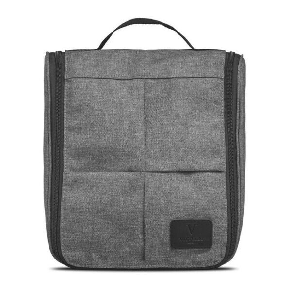 Gillian Jones - Vittorio Men Grey Washbag Hang Up - gillian jones