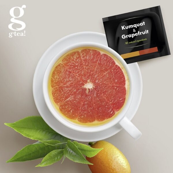 g'tea! - Gourmet Black Tea - Kumquat & Grapefruit - g'tea