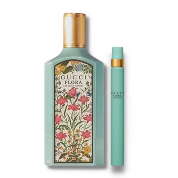 Gucci - Flora Gorgeous Jasmine Sæt - 50 ml Edp & 10 ml Travel Spray - gucci