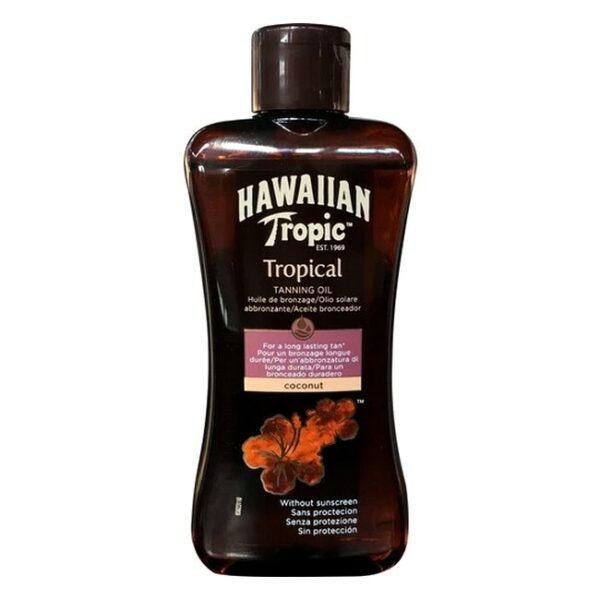 Hawaiian Tropic - Tropical Coconut Tanning Oil - 200 ml - hawaiian tropic