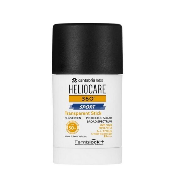 Heliocare - 360 Sport Transparent Sun Stick SPF50 + - heliocare