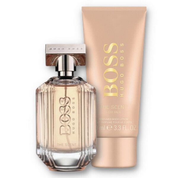 Hugo Boss - The Scent For Her Gaveæske - 50 ml Edp & Body Lotion 75 ml - hugo boss