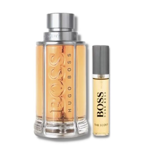 Hugo Boss - The Scent For Him Gaveæske - 100 ml Edt & Travel Spray 10 ml - hugo boss