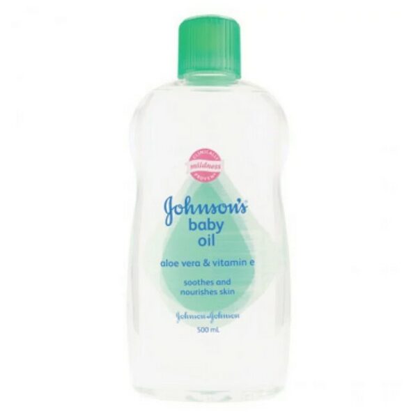 Johnsons - Original Baby Oil Aloe Vera - 500 ml - johnsons