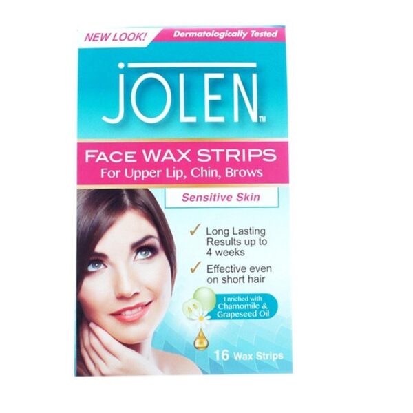 Jolen - Facial Wax Strips 16 Stk - jolen